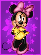 MINNIE MOUSE Photo Magnet @ 3"x5"