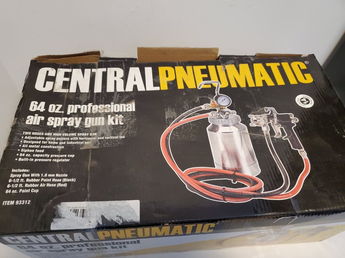 64 oz. Professional HVLP Air Spray Gun Kit 64 oz. Professional HVLP Air Spray Gun Kit
