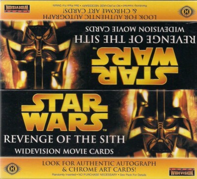 2005 Star Wars Revenge of the Sith Widevision Trading Cards  / Choose / bx44