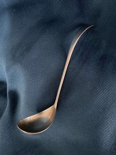 Vintage Gorham “Gossamer” Pattern Sterling Silver Sauce Ladle 18.1g