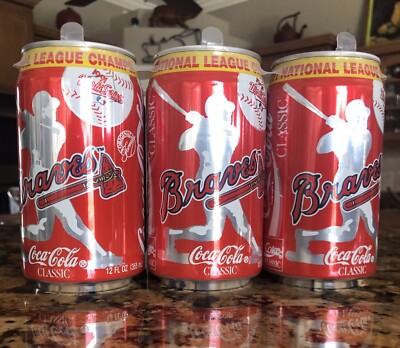 1991 World Series Atlanta Braves Baseball Coca Cola Collectible 6