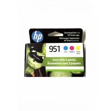 Genuine HP 951 CMY OfficeJet 8620 8600 8630 8615 OfficeJet Pro 251dw