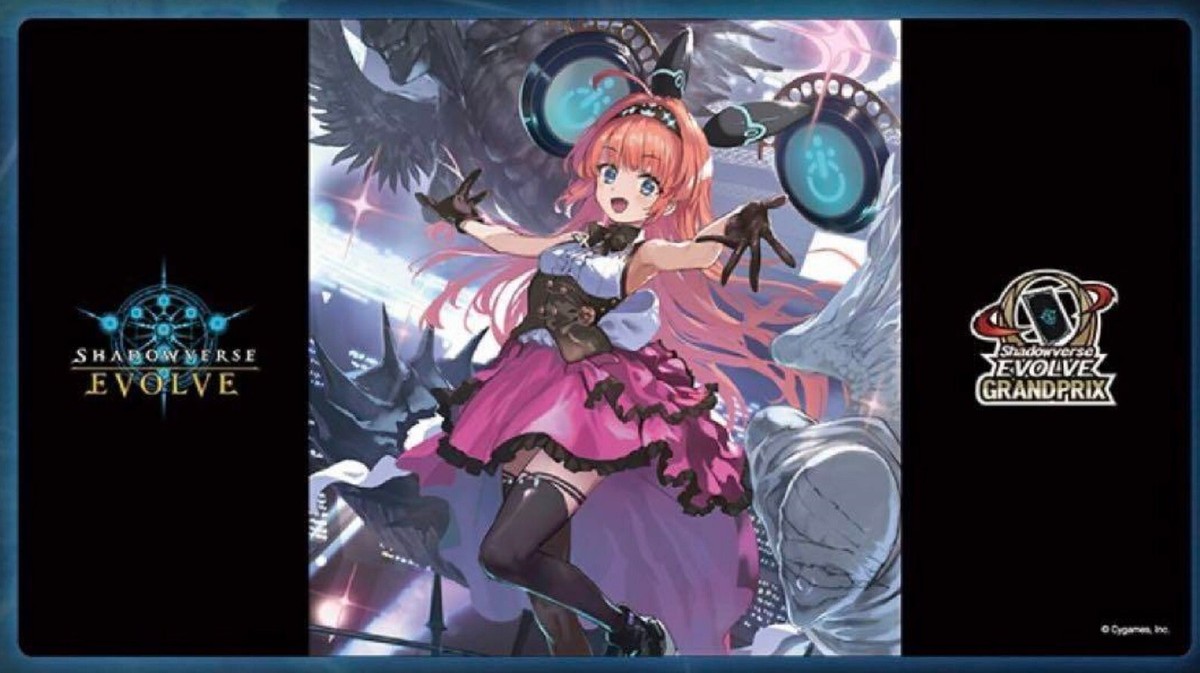 リーシェナ 海外限定 プレイマット Shadowverse EVOLVE シャドウバースエボルヴ 破壊の絶傑・リーシェナ プレイマット
