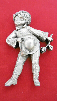 Cadre l' enfant à la prière 16,5 cm X 11 cm Les Etains du Prince