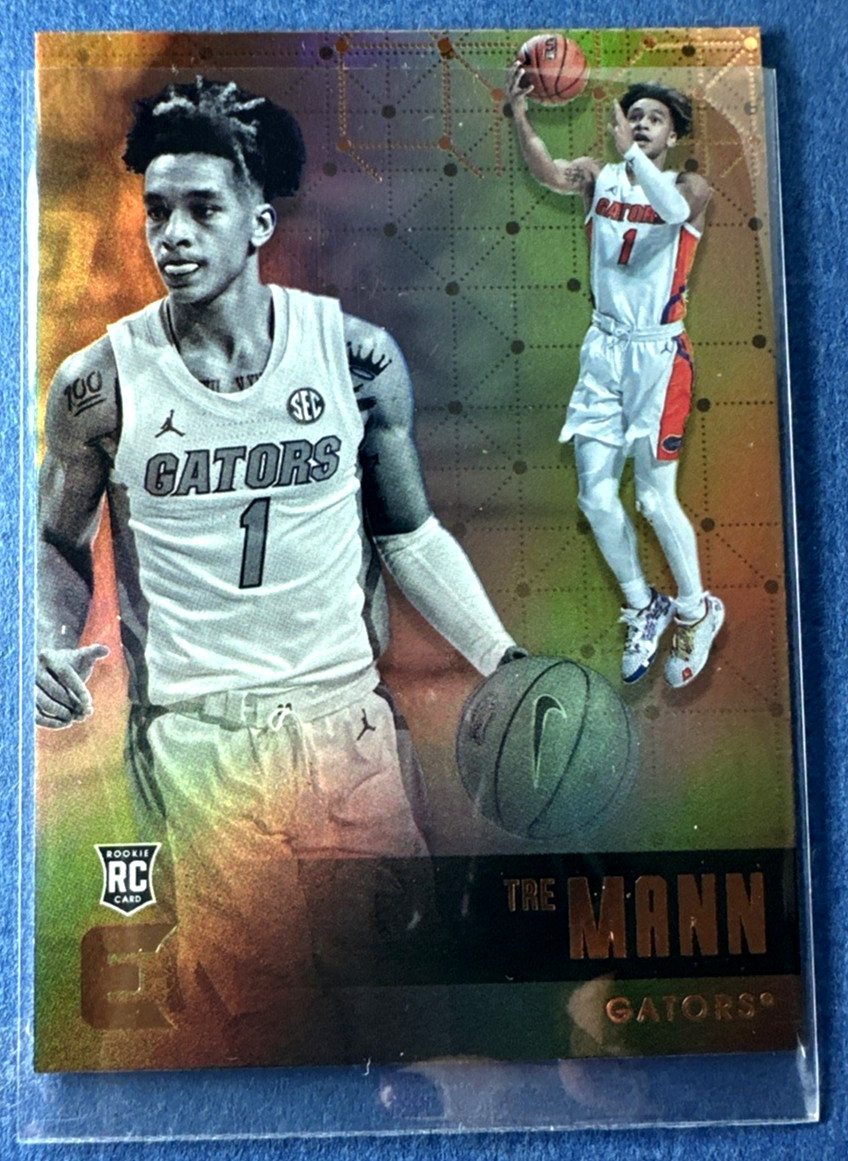 TRE MANN (Florida) 2021 PANINI CHRONICLES ESSENTIALS DRAFT PICKS ROOKIE #114