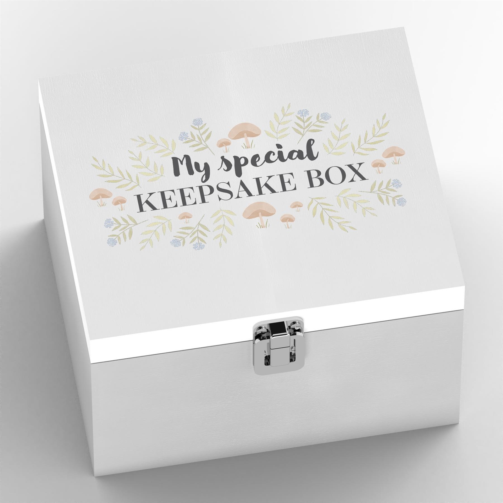 Special Keepsake Box Wooden Memory Box Baby Nursery Woodland Theme