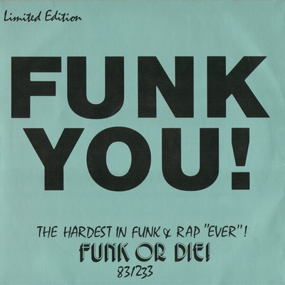 John Davis & Too Much - Funk You! Vol. 3 (LP, Comp, Ltd, P/Mixed, Cle) (Near Min