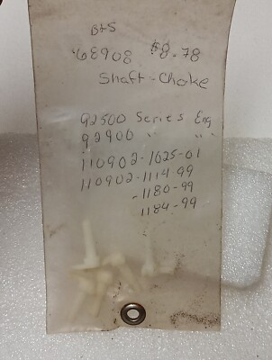 #ad Briggs amp; Stratton 68908 Shaft Choke Oem NOS Lot Of 5 $16.68