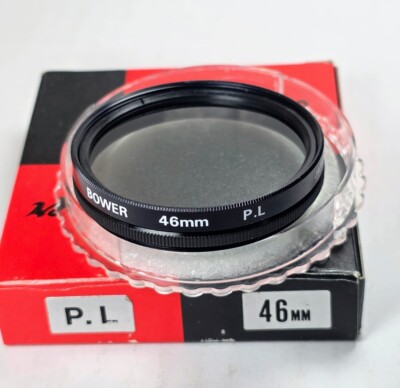 Genuine Bower 46mm PL Polarizer Polarizing Polar Japan Polarizer Lens Filter