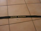 marine fabric badge for bacchi marine mururoa