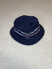 Polo By Ralph Lauren Vintage Kids Blue Plaid Bucket Hat
