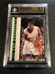 upper deck lebron james top prospect