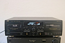 JVC TD-W354 Double Cassette Tape Deck Recorder Player Dolby B C NR HX PRO Tested