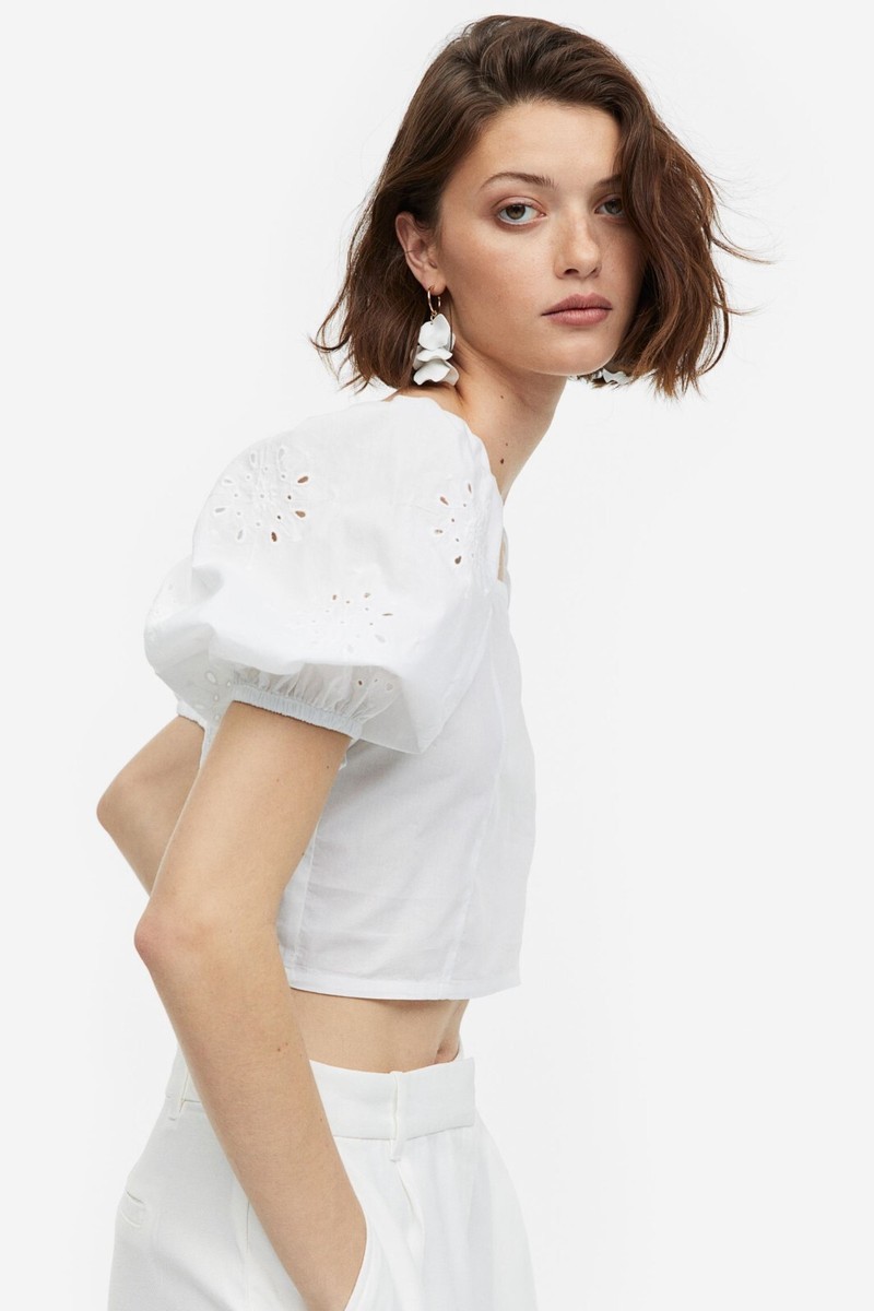 Chemisier Ou Haut H&M Fille - Taille 5-6 Ans, Occasion En Très Bon état