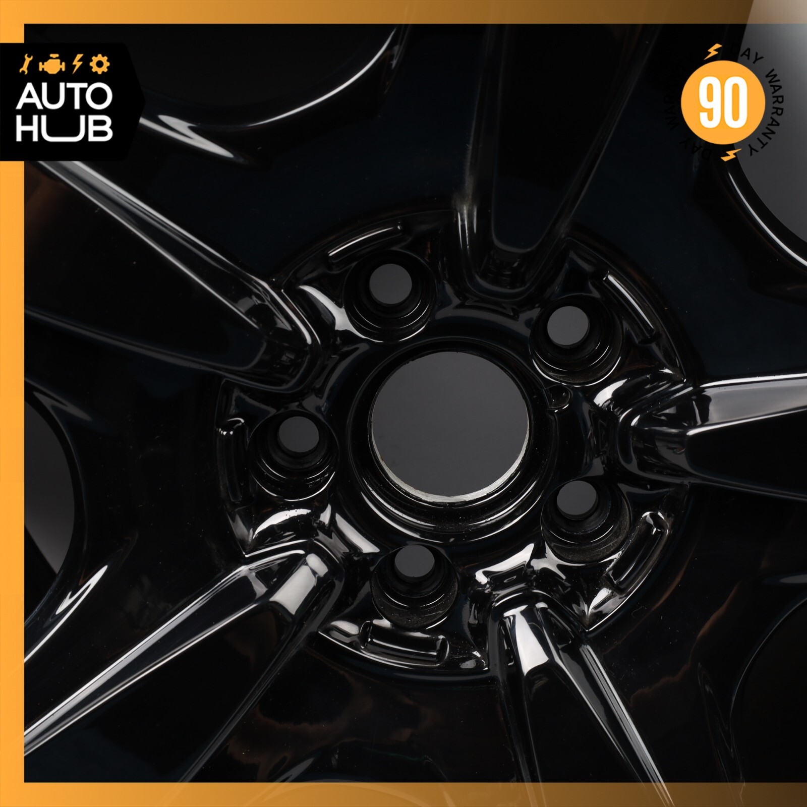 Bentley Continental GT GTC 9 x 19 19" Wheel Rim Black 3W0601025AK OEM