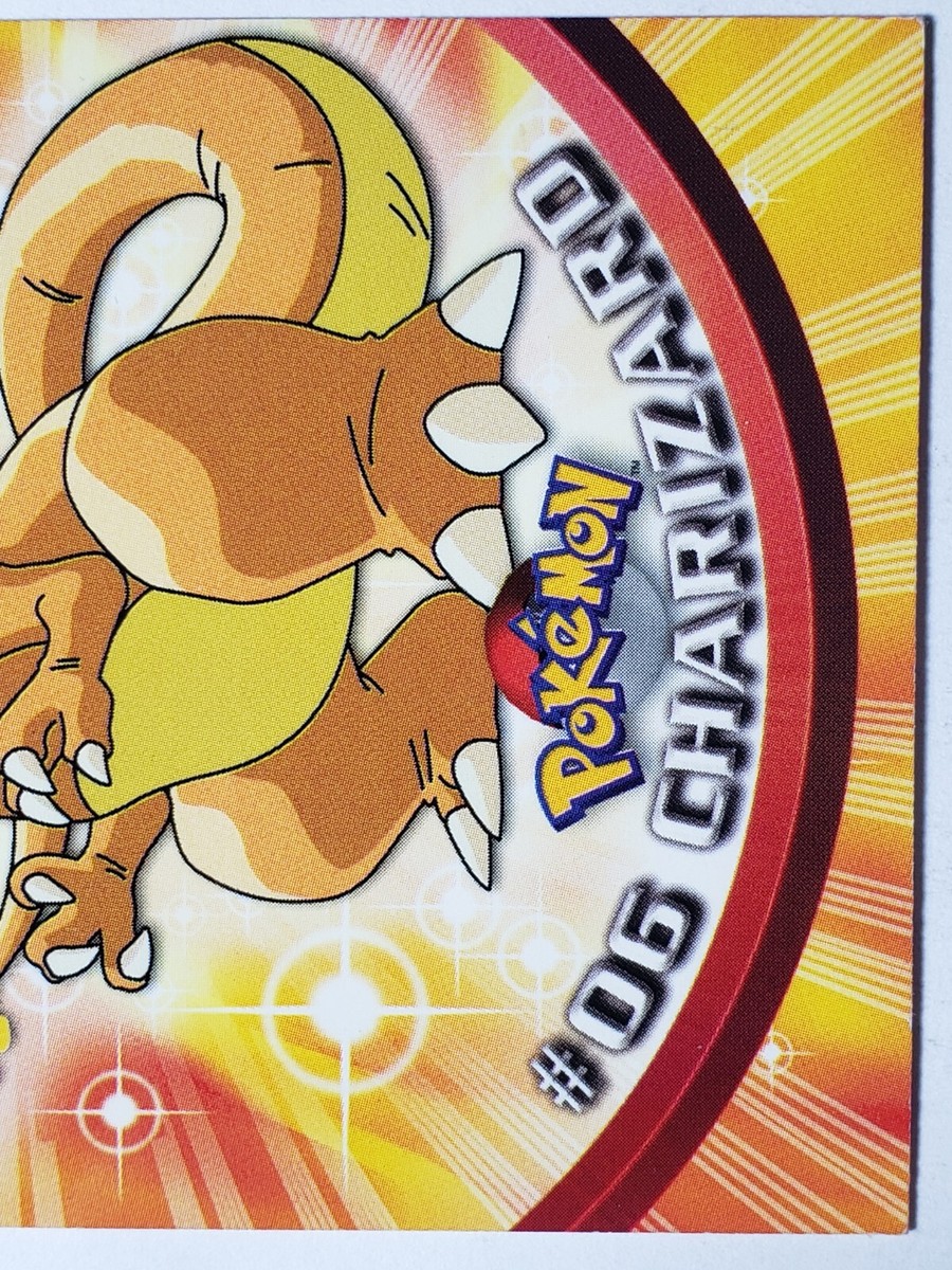 Charizard # 06 NM - Black Label - 1999 Topps TV Series 1 Pokemon