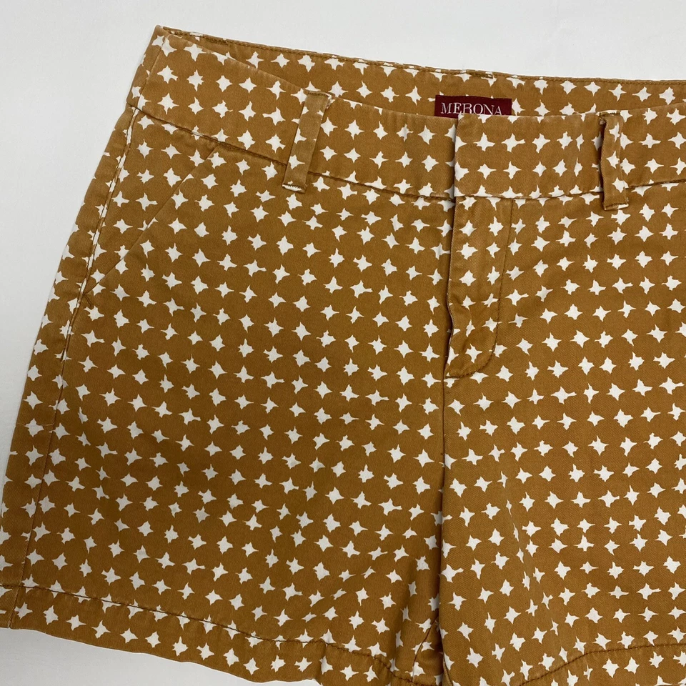 Merona women's Fit 1 chino shorts pants with pockets size 8 - Image 4 of 4