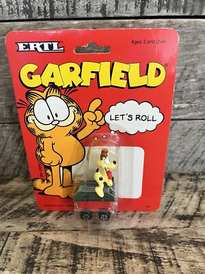 Ertl Garfield Lets Roll 1990