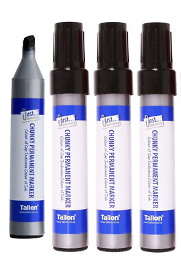 60 x Jumbo Permanent Marker Keilspitze schnelltrocknend Marker Stift Home Office