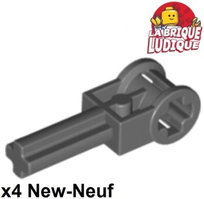 Lego Technic 4x Pole Reverser Handle Controller Hebel dunkelgrau/dark b gray 6553