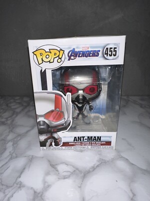 Funko POP! Marvel Avengers: Endgame Ant-Man #455 Vinyl Bobblehead. Open Box