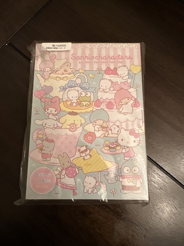 Sanrio Characters Hello Kitty Stickers And Notepad NEW Sanrio Original