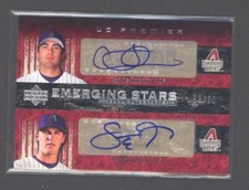 Stephen Drew/Carlos Quentin 2007 UD Upper Deck Emerging Stars Dual Auto #33/50