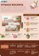 3 Packs of DYANCE ROCENTA 