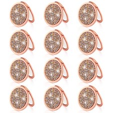 Compact Cosmetic Mirror Round Pocket Makeup for Bridesmaid Gifts Hand Held Sm...