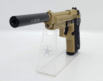 SEIKO UPGRADED! Beretta M92 Shell Eject Toy Gun 1:2 Mini Guns. Not