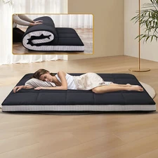 SUNYRISY 5in Extra Thick Futon Floor Mattress, Japanese Folding Roll Up Mattress