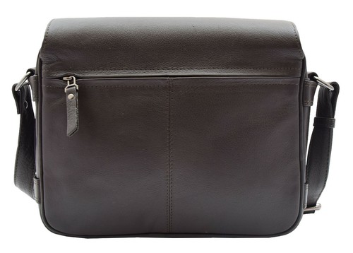 Womens Real Leather Crossbody Messenger Bag Flap Over Organiser Satchel Grove - Picture 12 of 32