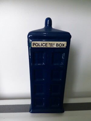 BBC Doctor Who Tardis Police Public Call Box Ceramic Money Box | eBay UK
