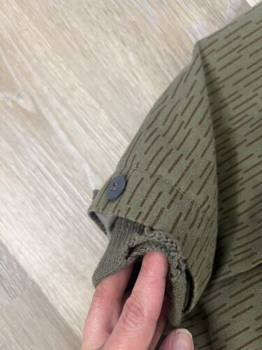 Vtg East German Military Rain Drop Camouflage Camo Cargo Pants & Jacket Quilted - Picture 5 of 24