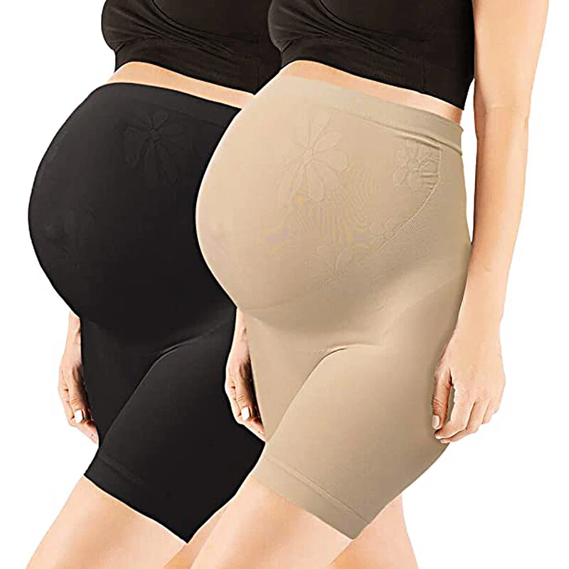 Pregnancy Shorts For Under Dress Gratlin Women's Seamless