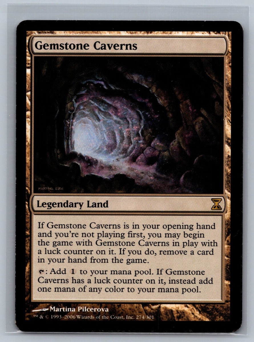 Magic The Gathering Time Spiral Gemstone Caverns #274/301 MTG TCG