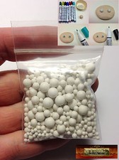 M00830 MOREZMORE Eyes Porcelain Balls Mix 2mm 3mm 4mm 5mm 6mm Eyeballs Doll