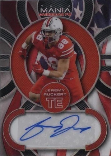 2022 Wild Card Auto Mania American Football Jeremy Ruckert #AMA-C48