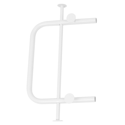 Modern White Free-Standing Coat Rack, Metal Clothes Rack W/ 4 anti-slip pads - 第 10/13 張圖片