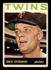 Dick Stigman 1964 Topps #245 Minnesota Twins VG