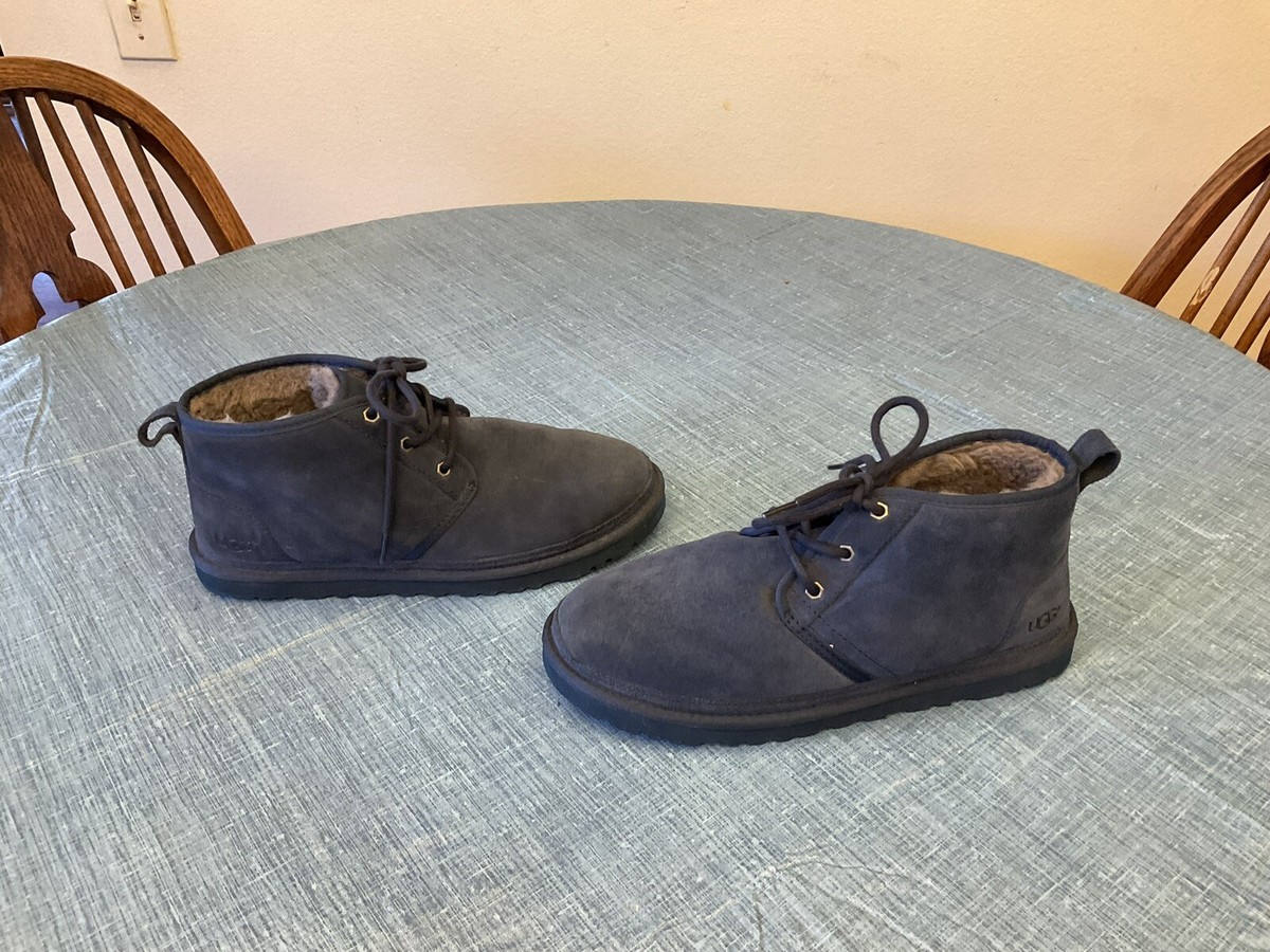 UGG Mens Neumel Chukka Boots - Size 10 - Navy Blue Blue Men main image 2