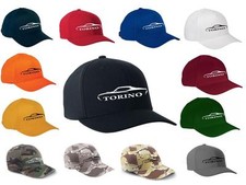1970 1971 Ford Torino Fastback Classic Color Outline Design Hat Cap