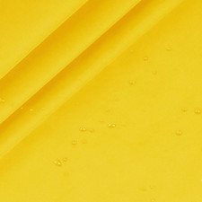 Ripstop Nylon Fabric by the Yard, 1 Yard X 58 Inch Wide Yellow Polyester Fabric,