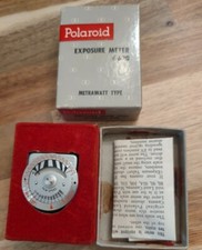 Vintage Polaroid Exposure Meter 620 in Box Metrawatt Type EUC