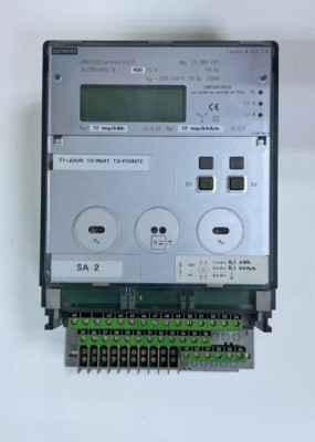 Siemens Landis & Gyr 73789701 Energiezähler | 200-240V | 400/5A | 72 Imp/kWh