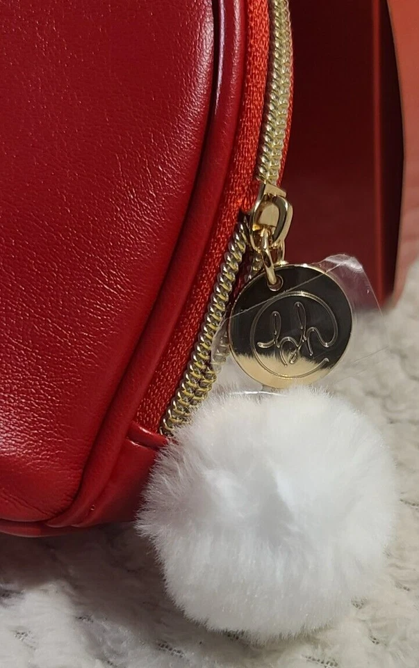 Sujetador Cosméticos Miss Claus Premium Rojo Cosméticos/Bolso de Maquillaje NUEVO EN CAJA Media Luna Foto 4 de 4