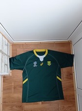 Shirt Rugby Jersey SOUTH AFRICA Home 2019/2020 Asics WORLD CUP UNION Japan XL