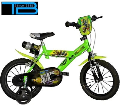 Bici 14'' Ninja Turtles, Dino Bikes