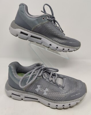 Under Armour Womens HOVR Infinite 3021396-108 Gray Running Shoes Sneakers  Sz