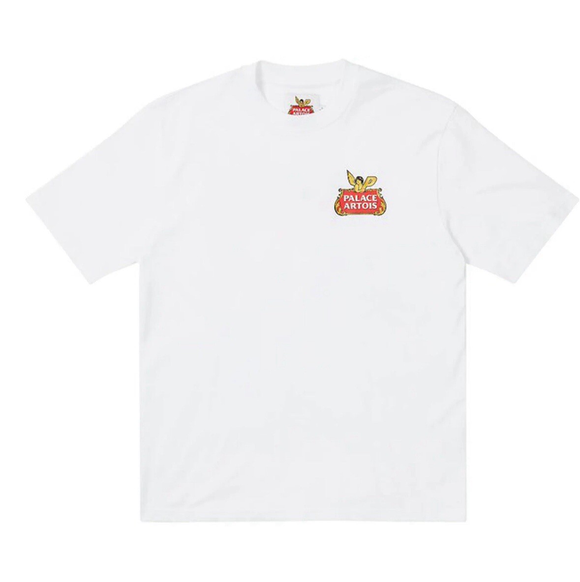 Size Large Palace x Stella Artois P-Skim Tee Shirt White